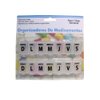 7-day Spanish-language pill case