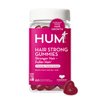 HUM Hair Strong - Daily Gummies with Biotin to Improve Hair Growth - Fo Ti, Folic Acid, Zinc, Vitamin B12 & PABA to Support Healthy Hair, Skin and Nails for Women and Men (30-Day Supply)