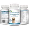 Nutrition Strength Eye Care for Dogs Daily Vision Supplement with Lutein, Zeaxanthin, Astaxanthin, CoQ10, Bilberry Antioxidants, Vitamin C, Vitamin E Support for Dog Eye Problems, 120 Chewable Tablets