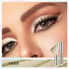 Prettyui Golden Liquid Glitter Eyeshadow, Champagne Metallic Eyeshadow for Eye Makeup, Long Lasting Diamond Eyeshadow, Shimmer Waterproof Glitter Eyeshadow