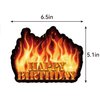 Fire Party Decorations Firefighter Birthday Party Supplies Includes Fire Happy Birthday Banner Cupcake Toppers Cake Topper Balloons for Firefighter Party Fire Truck Party Supplies