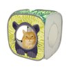Kitty City Jungle Cat Cube Combo, Collapsible Cat Cube, Cat Bed, Tunnel, Cat Toy