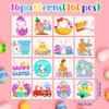 160PCS Temporary Easter Tattoos for kids 2 Inch Fake Tattoo Stickers with Easter Eggs Rabbits Chicks Easter Basket Stuffers Goodie Bag Fillers Easter Decorations Party Favors Supplies for Boys Girls