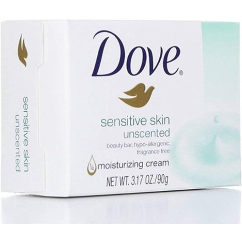 Dove Bar Soap for Sensitive Skin 3.17 oz (Pack of 3)