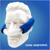 resplabs CPAP Strap Covers | Compatible with Most Full Face and Nasal CPAP Mask Headgear | Universal | 4 Pack