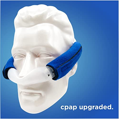 resplabs CPAP Strap Covers | Compatible with Most Full Face and Nasal CPAP Mask Headgear | Universal | 4 Pack