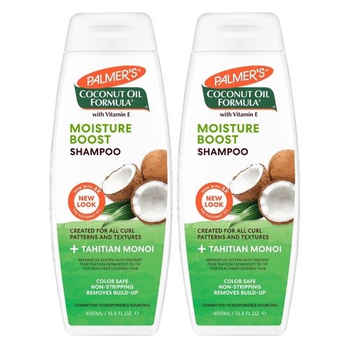 Palmers Coconut Oil Moisture Boost Shampoo 13.5 Ounce (400ml) (Pack of 2)
