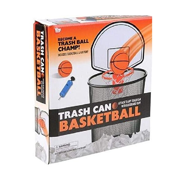 Rhode Island Novelty Trash CAN Basketball Set 8.5"