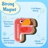 Magnetic Letters for Toddlers 1-3, 26PCS Cute Animal Alphabet Magnets Letters Learning Toys for Toddlers 1-3 Uppercase ABC Magnets for Refrigerator Best Gifts for Birthday Christmas Stocking Stuffers