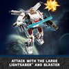 LEGO Star Wars Luke Skywalker X-Wing Mech, Buildable Star Wars Action Figure with Luke Skywalker Toy, Collectible Building Set for Kids, Creative Star Wars Gift for Boys and Girls Ages 6 and Up, 75390