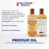Hollywood Beauty Jojoba Hair Oil, 8oz Bottle, Light Non Greasy, Hydrates & Conditions Hair, Soothes scalp, Anti-Frizz fighter, Can be Used as a Hot Oil Treatment
