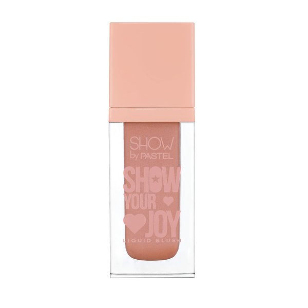 Show By Pastel Show Your Joy Liquid Blush 51 | Dewy Finish | Natural Looking | Clean Beauty | Moisturize The Skin Up to 24 Hours | Cruelty-Free | Natural and Fresh Looking | 0.141 fl.oz.