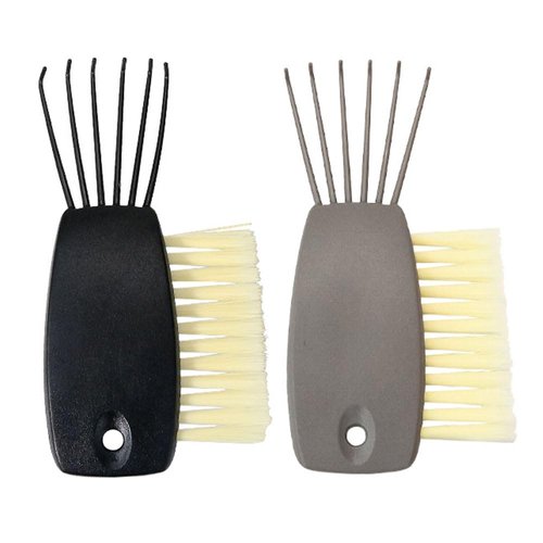 2 Pcs 2-in-1 Hair Brush Cleaning Tool, Hair Brush/Comb Cleaner Hair Brush Remover Rake for Removing Hair Dust Wet Hair Comb for Removing Dirt Home Salon Use