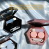 ofone Contact Lens Case, Hexagon Sparkles Contact Lenses Cases with Mirror Remover Tool Tweezers Solution Bottle Portable Contacts Storage Container for Women (Pink)