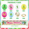 Hawaiian Luau Birthday Party Decorations Summer Hawaiian Birthday Banner Yard Sign and 20Pcs Hawaiian Themed Balloons Aloha Beach Party Banner Decorations Tropical Indoor Outdoor Party Supplies