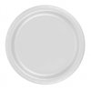 24 Plates 7" Paper Dessert Plates Wax Coated - White