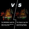 BRIKSMAX Led Lighting Kit for LEGO-21338 A-Frame Cabin - Compatible with Lego Ideas Building Blocks Model- Not Include Lego Set