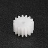 uxcell 50pcs Plastic Gears 14 Teeth Model 142A Reduction Gear Plastic Worm Gears for RC Car Robot Motor