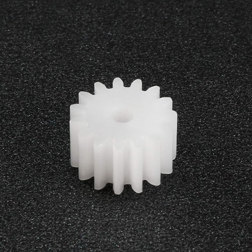 uxcell 50pcs Plastic Gears 14 Teeth Model 142A Reduction Gear Plastic Worm Gears for RC Car Robot Motor