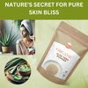 Organic Aloe Vera Powder for Skin & Hair – 16 oz. - Aloe Barbadensis - Nourishing Face Mask for Natural Beauty, USDA Certified Organic & Non-GMO