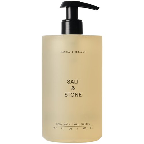 Salt & Stone Body Wash with Antioxidants for Deep Moisture | For Women & Men, Sulfate, Paraben, & Dye Free, Leaving Skin Soft and Hydrated - 15.2 fl oz
