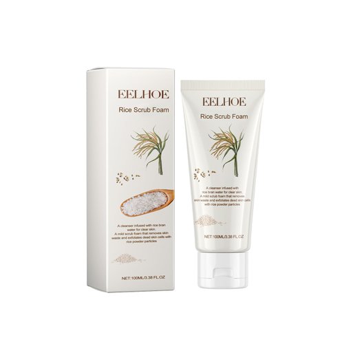 MrCuvaryas Rice Facial Cleanser, Rice Water Face Wash for sensitive, dry skin, Gentle Face Wash f...