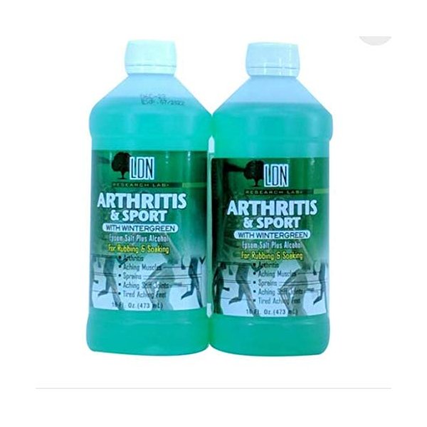 Dr.Fred Summit Arthritis & Sport Epsom Salt rubbing alcohol 16oz (pack of 2)