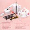 BORN PRETTY Acrylic Nail Kit with Drill - 92Pcs Acrylic Pwoder Set for Beginners With Everything Acrylic Powder and Liquid Set for Nails Supplies Acrylic Brushes Nail Tips Art Decoration Tools DIY Salon at Home