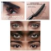Black Mascara Eyeliner Set, Gray Eyebrow Pencil 2-in-1 Dual-headed Eyebrow Pen with 4-Prong Micro-Fork-Tip, long Lasting Liquid Eyeliner Waterproof Smudge Proof 2 Packs (Black+Gray)