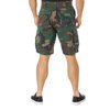 ROTHCO Paratrooper Mens Cargo Shorts Woodland Camo Size Small