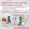 Coco Fiji, Coconut Oil Infused Soap, Bar 7oz (Tuberose, Pack of 2)