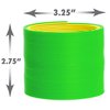 Slinky the Original Walking Spring Toy, Plastic Slinky 3-Pack, Multi-color Neon Spring Toys, Kids Toys for Ages 5 Up by Just Play