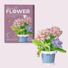 ALITTDRE Flowers Building Blocks Sets, Office Home Decor Bonsai, Micro Flower Toys Building Set, Gifts for Mothers, Valentines, Birthdays, Adult & Kid (Carnation)