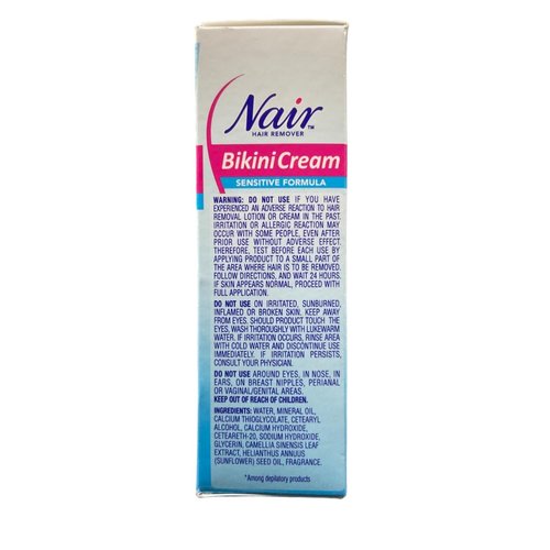 Nair Hair Remover Bikini Cream With Green Tea Sensitive Formula 1.70 oz by Nair
