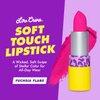 Lime Crime Soft Touch Comfort Matte Lipstick, Fuchsia Flare (Bright Fuchsia) - Flirty Retro Shades - Full-Coverage Long Lasting, Lip Lining & Soft Formula for All-Day Wear - Talc-Free & Paraben-Free
