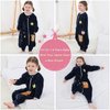 MICHLEY Baby Sleeping Bag Sack Long Sleeve with Feet Winter Swaddle Wearable Blanket for Boys Girls,Owl,5-6Years