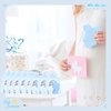 30 Sets Baby Shower Favors Refreshing Foot Soap Perfect Baby Shower Favors for Guests, Gifts, and Prizes with Organza Bags Thanks Cards (Pink)