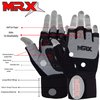 MRX Weight Lifting Gloves are Premium Quality Amara Leather with Long Wrist Straps – Gym Gloves, Workout Gloves, Exercise Gloves for Powerlifting, Fitness, Cross Training for Men & Women