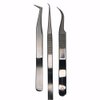 Rev Pro Master / 3 pack tweezer set/volume/isolation/Precision/for Eyelash Extension By PINKLAB