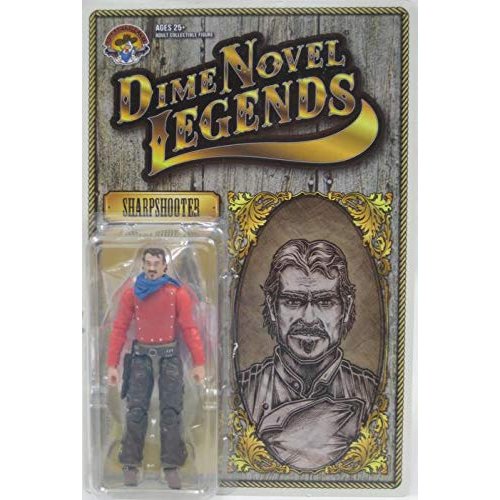 Dime Novel Legends 1/18 Scale (4" Tall) Old west Action Figure Sharpshooter