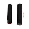 RDEXP Plastic Empty Lip Balm Containers 5ml Free Lipstick Tube Pack of 10 (Black)