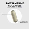 Codeage Marine Collagen Peptides – Hydrolyzed Fish Collagen Protein Supplement, 10,000mcg Biotin Collagen, Vitamin C, E, Hyaluronic Acid Amino Acid - Hair, Skin, Joint, Wild-Caught Fish - 120 capsules