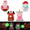 Glow in The Dark Mochi Squishy Toys for Kids and Adults, Unicorn Spit Bubble Toys, Christmas Stocking Stuffers Party Favors Stress Relief