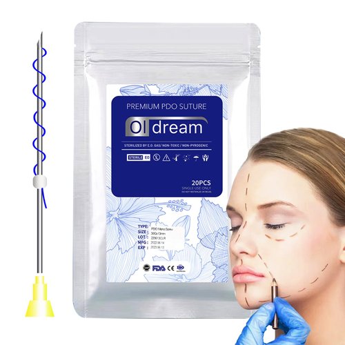 Oldream Pdo Threads 30G13mm,Pdo Threads for Face Lift,Pdo Screw Threads,Pdo,Thread Face Lift,Thread Pdo,20Pcs