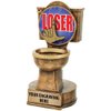 Loser Trophy - 5.5" Gag Toilet Bowl Sculpture Trophy Award