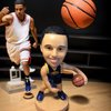Ru.Master Curry Bobblehead Basketball Action Figure -5.1 in Hand-Painted Resin Warriors Collectible Doll - Perfect Sports Fan Gift - Curry in Iconic 30# Jersey