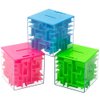 ThinkMax Money Maze Puzzle Box for Kids and Adults, Perfect Money Holder Maze Puzzle Gift Box (3 Pack)