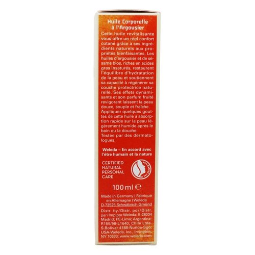 Weleda Sea Buckthorn Body Oil (1x3.4 Ounce)