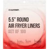 Chefman Disposable Air Fryer Liners, Heat-Resistant Parchment Paper For Baskets, 100 Pack, 5.5” Round