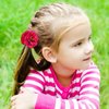 inSowni 8 Pieces Small Flower Hair Claws Clips Floral Plastic Hair Barrettes Accessories for Toddlers Girls Kids Teens
